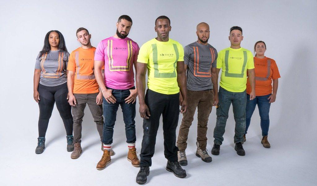 Noticed On Site Electric team in high-visibility shirts